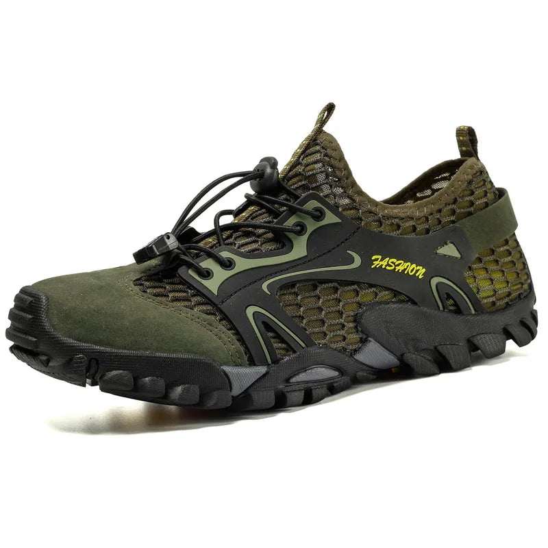 Outdoor  Anti-slip Wear-resistant Shoes for Men Hiking Jogging