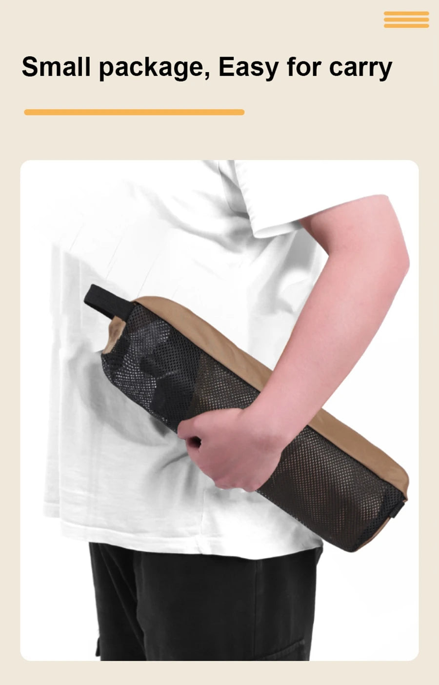 Rotatable Outdoor Folding Chair – Lightweight Camping, Beach & Fishing Chair with Carry Bag