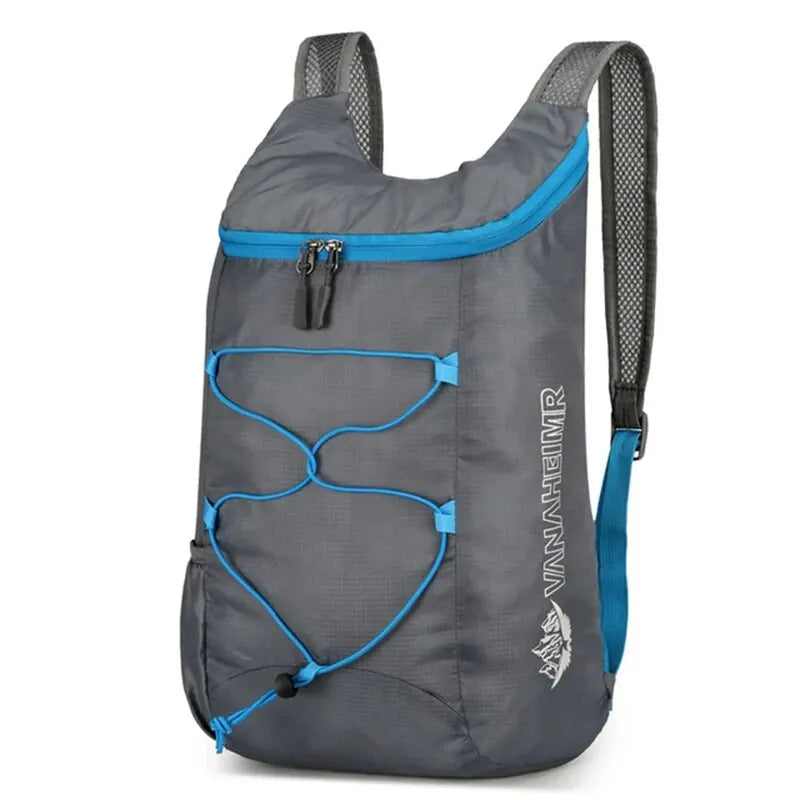 Multifunctional Folding Backpack – Lightweight Waterproof Nylon Sports Bag
