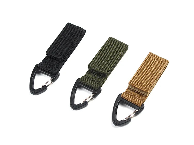 Multi-Purpose Nylon Glove & Gear Hook – Safety Clip for Outdoor Use