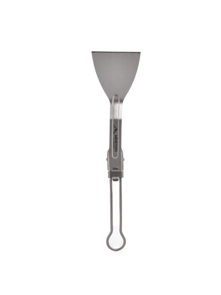 Widesea Titanium Folding Shovel – Compact Camping Spatula for Outdoor Cooking & Picnic