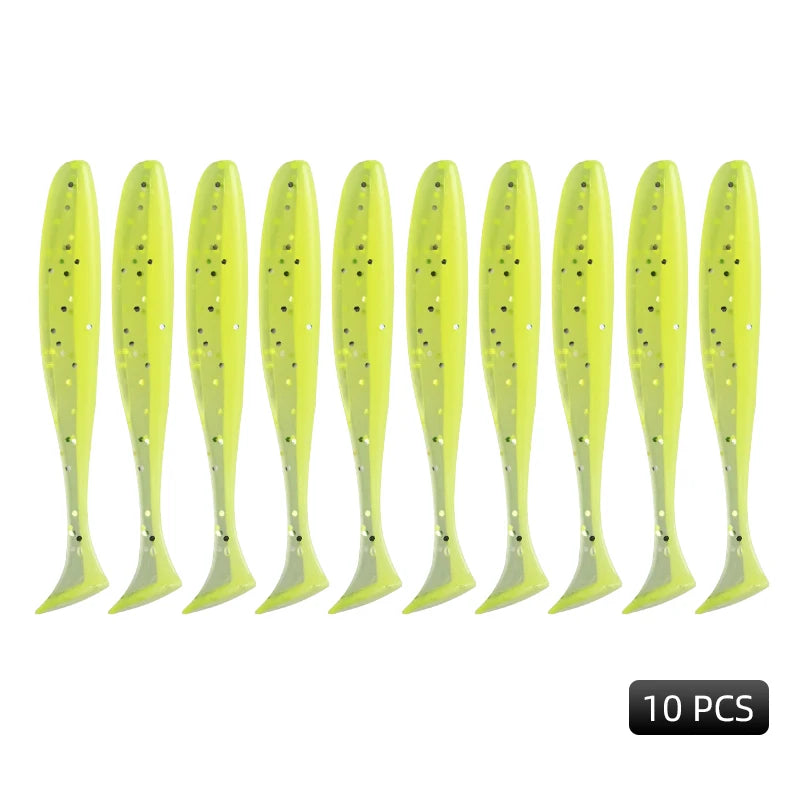 MEREDITH Easy Shiner Soft Fishing Lures – 50-100mm