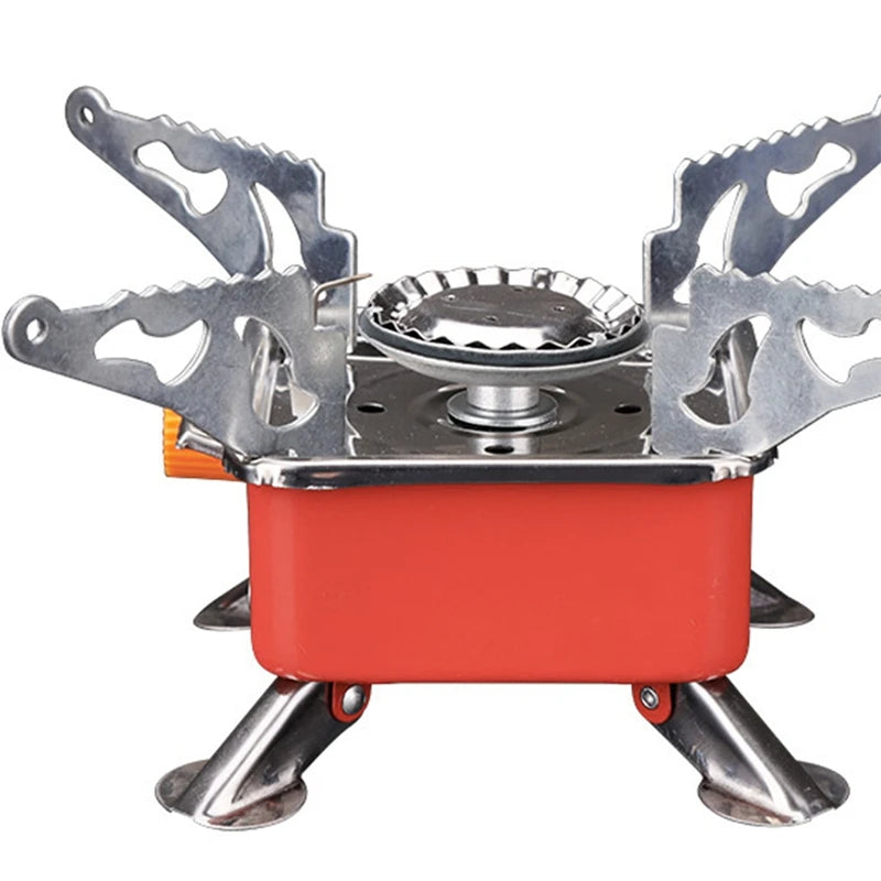 Mini Portable Folding Gas Stove – Ultra-Light Camping & Hiking Cookware